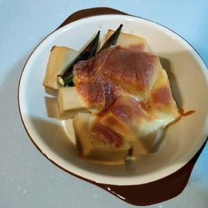 高野豆腐のチーズ焼き